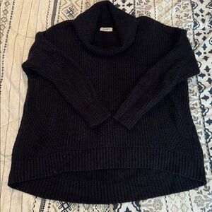 Old Navy Women's Black Cowl Neck Sweater